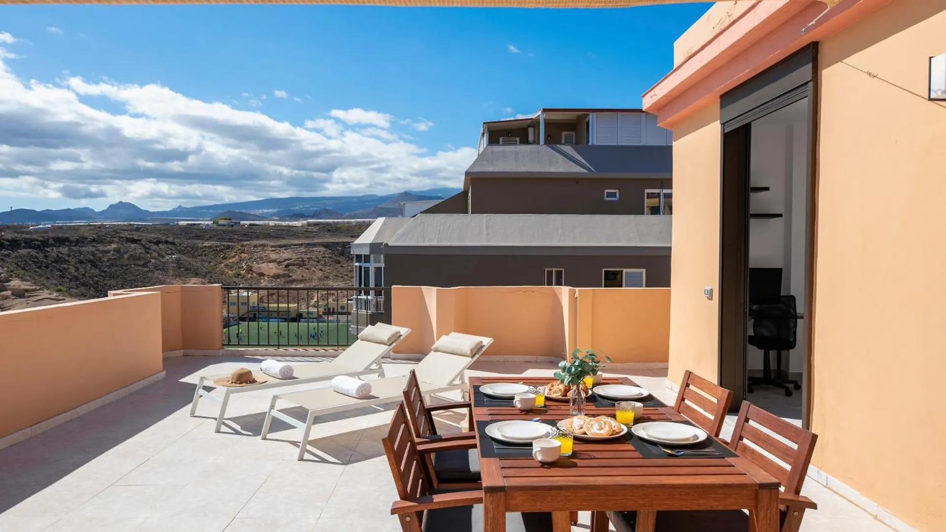 Medano4You Alex Sunset Lounge Penthouse El Médano Espagne